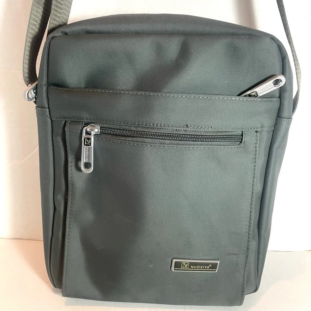 Nuoxiya Men Nylon Shoulder/Crossbody/Travel Bag Waterproof Casual Everyday